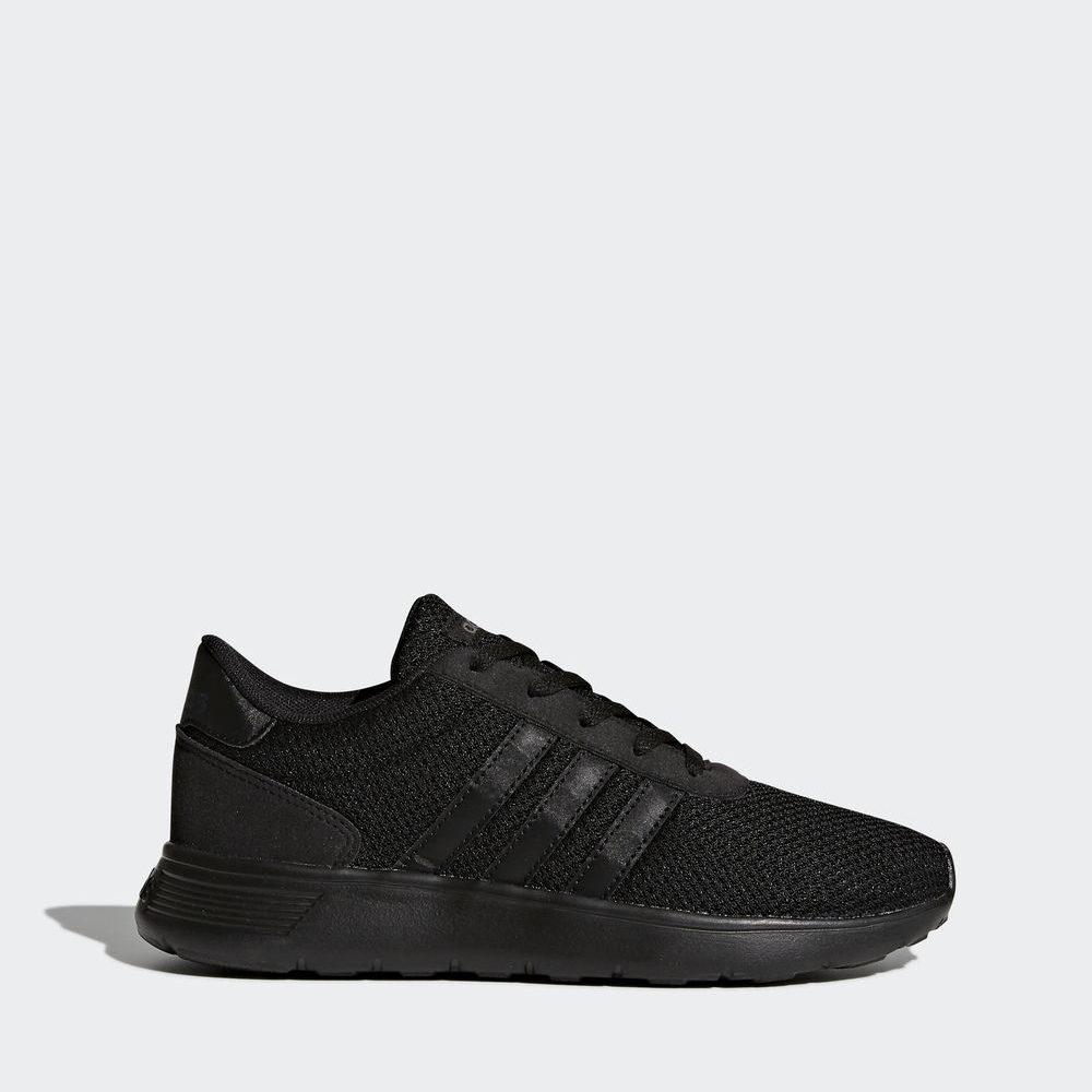 Adidas Lite Racer - παπουτσια για τρεξιμο για αγορια - Μαυρα/Μαυρα/Μαυρα,Μέγεθος: EU 27 – 39 1/3 (22